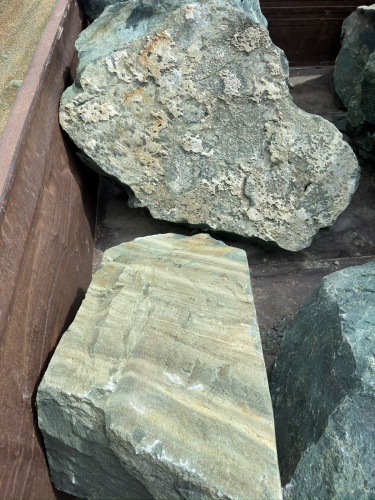 Ландшафтные глыбы зелёные 200-500 килограмм купить в Кашире