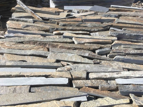 Горбушка златолит мультиколор для облицовки купить в Кашире