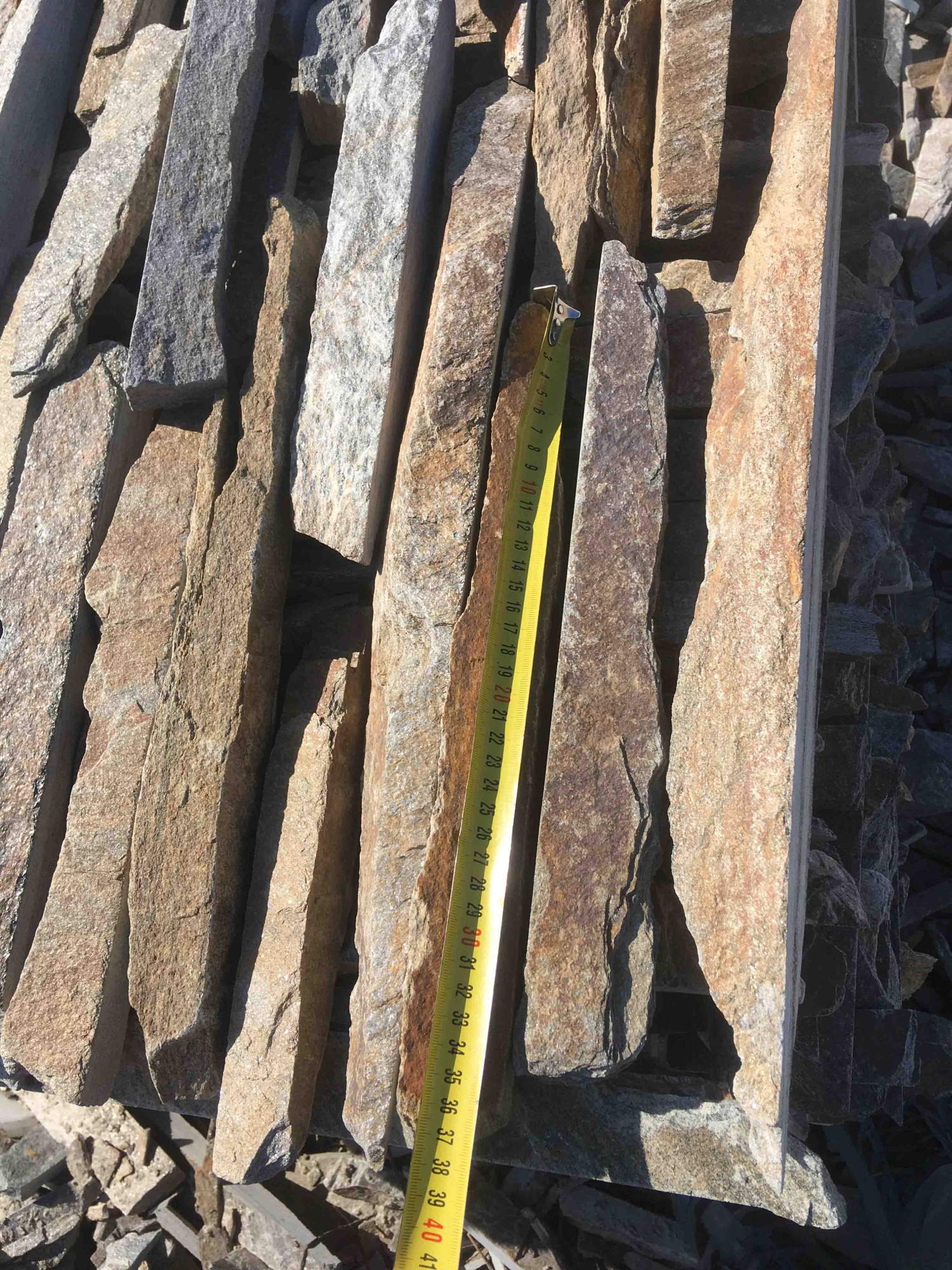 Горбушка златолит мультиколор для облицовки купить в Кашире