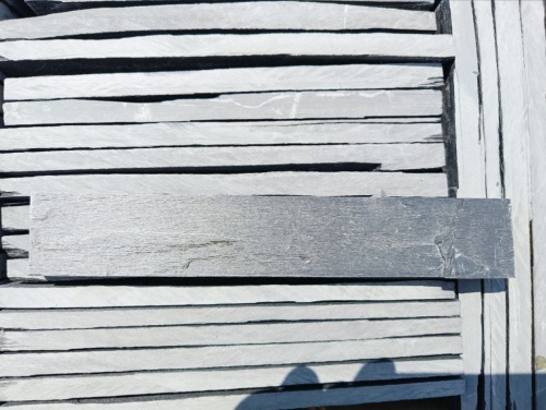 Плитка чёрная из натурального камня фасадная 30 см * 5 см, толщина 7 мм -30 мм купить в Кашире